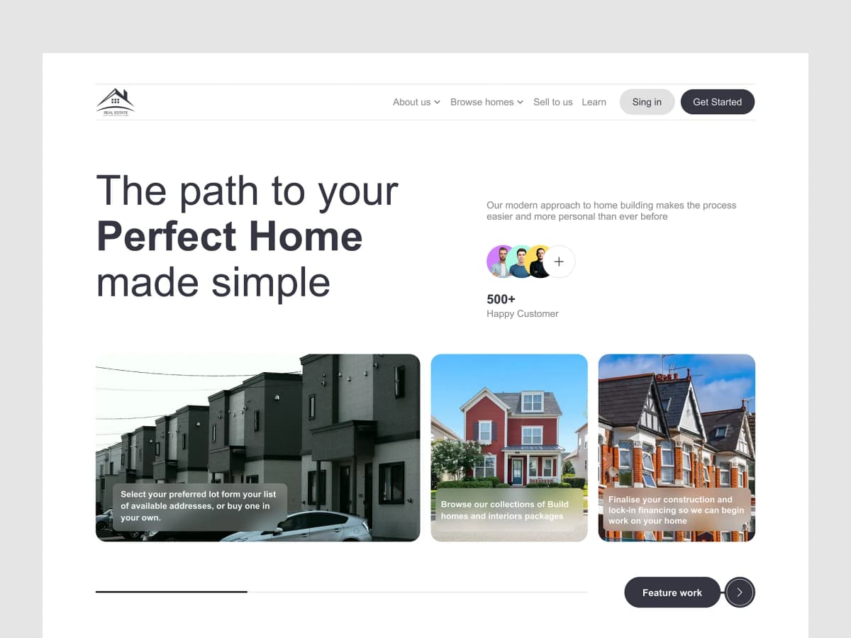 Illustration d'un site web de boulangerie